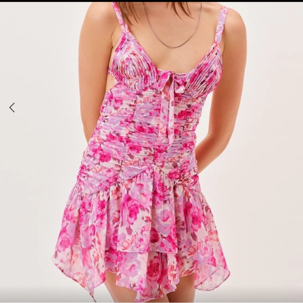 For Love & Lemons Kacey Mini Dress